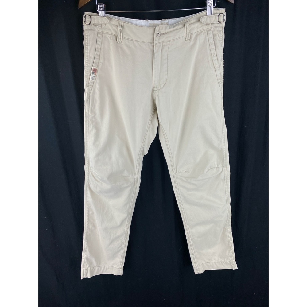 Ralph Lauren Denim & Supply Pants 30x32 (Fits 32x30) Chino Side Tabs Flag Logo - Picture 3 of 9